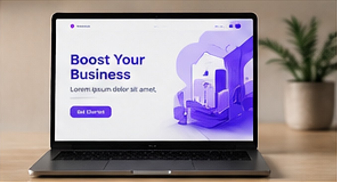 landing page