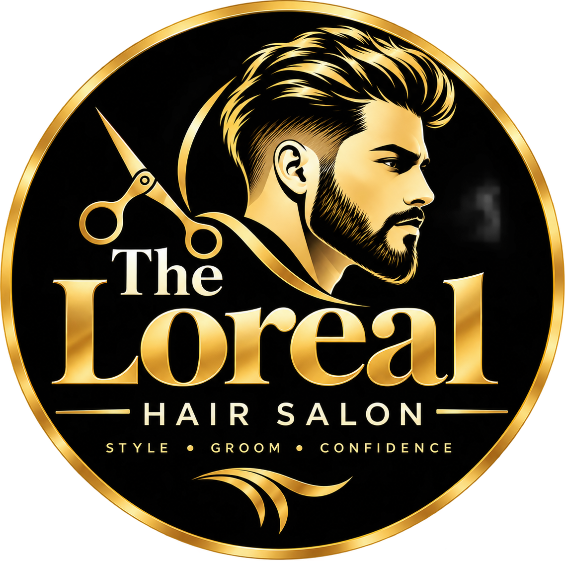 The Loreal Hair Salon logo