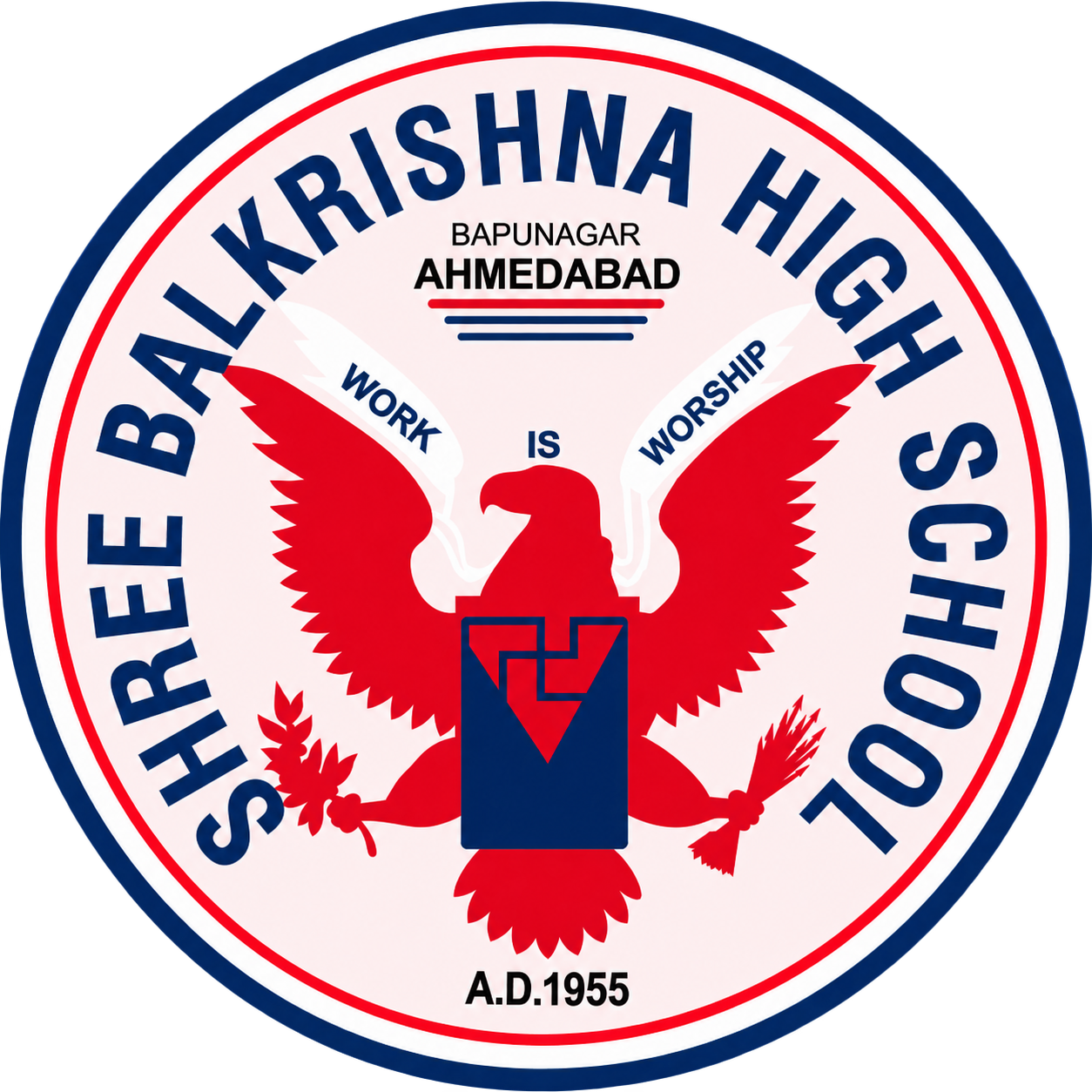 Shree Balkrishna School logo