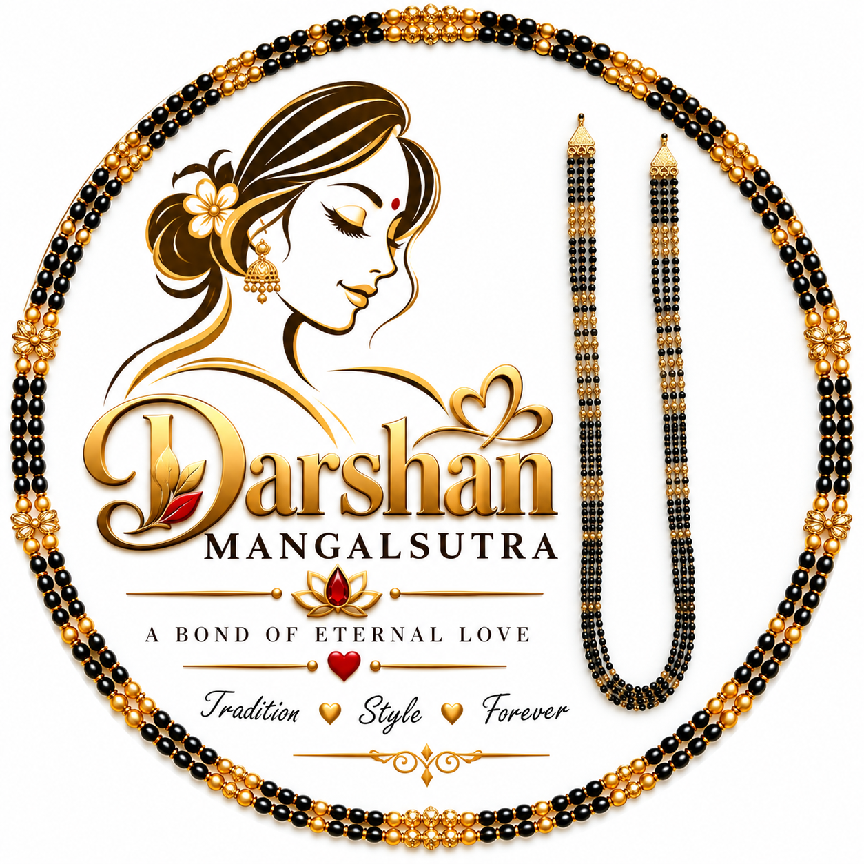 Darshan Mangalsutra logo